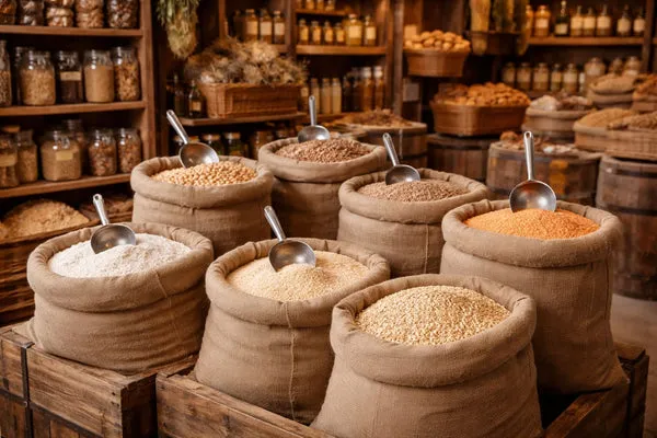 الحبوب و الدقيق